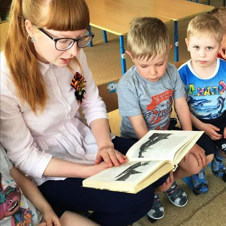 ✅ Акция «Читаем детям о войне».