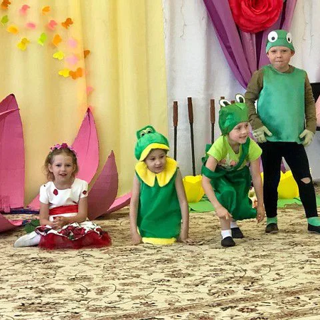 🍀🎭Летний театральный сезон стартовал в детском саду.