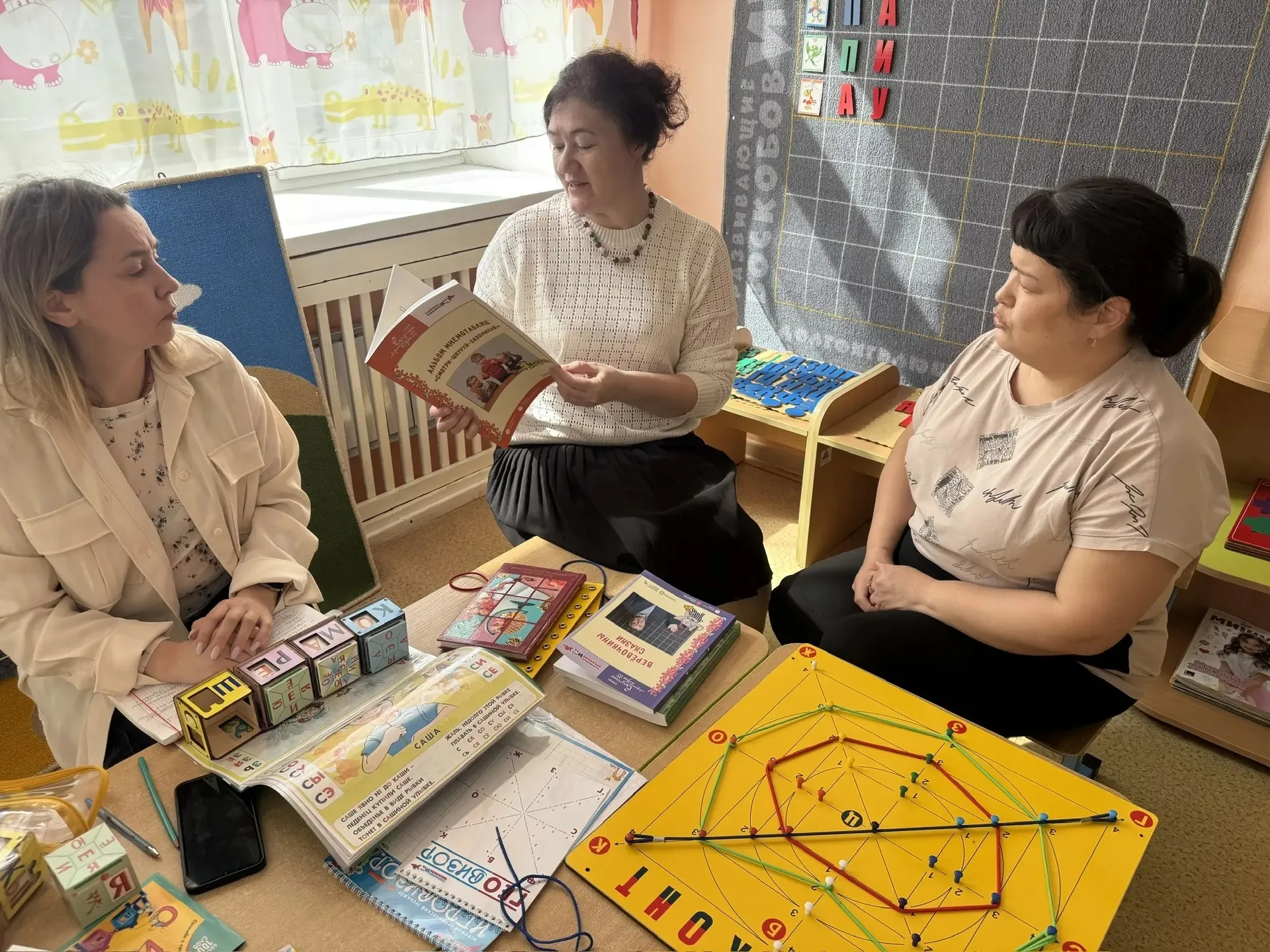 Встреча рабочей группы по инновационной площадке «Чтение через игру».